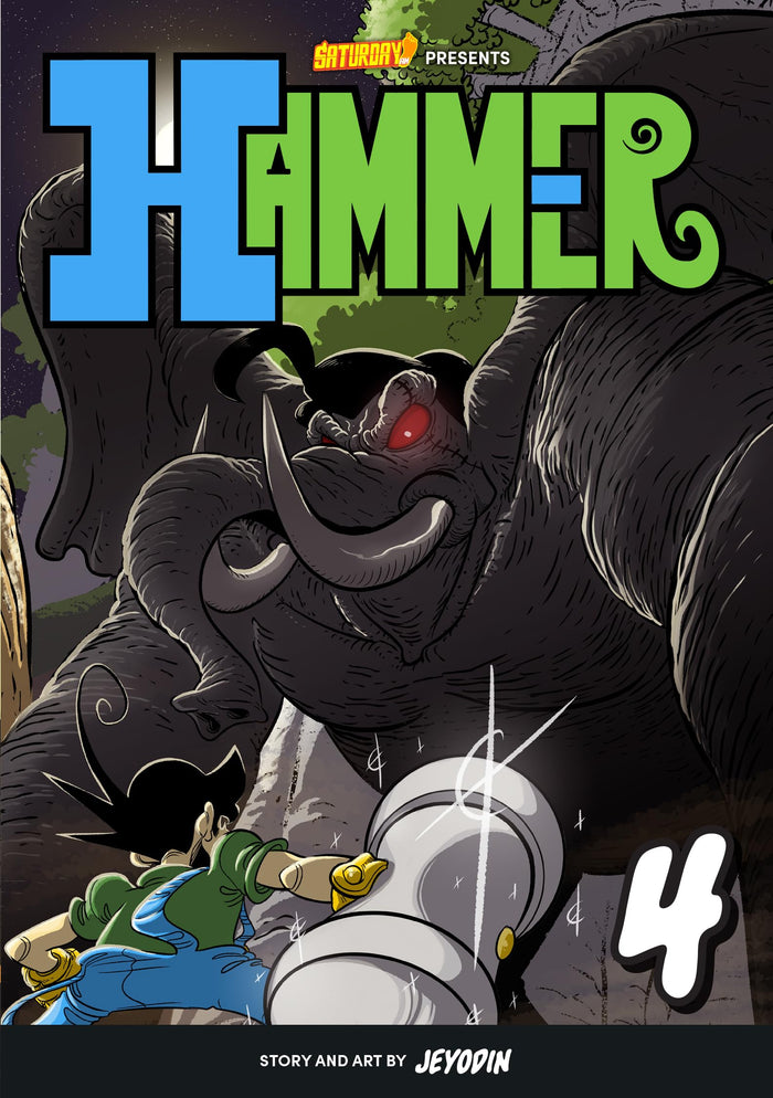 Hammer, Volume 4: Stud vs. The Jungle King (Saturday AM TANKS / Hammer, 4) by Jey Odin - Paperback cover