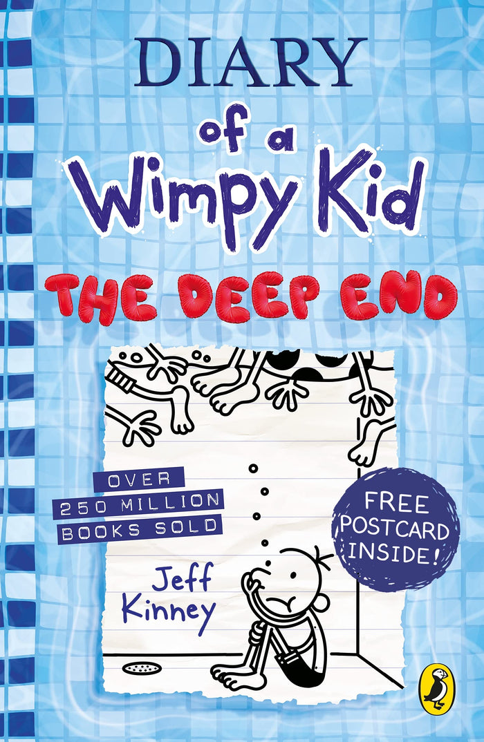 Diary of a Wimpy Kid: The Deep End (Book 15) by Kinney Jeff - Paperback cover