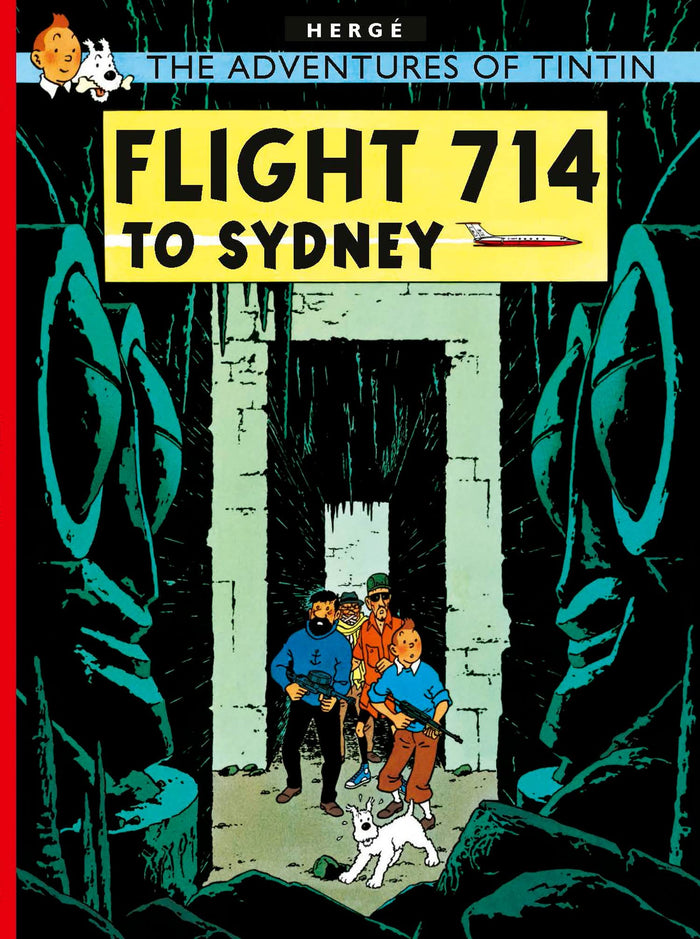 Vol 714 Pour Sydney (Egmont Anglais): Flight 714 by Hergé - Paperback cover