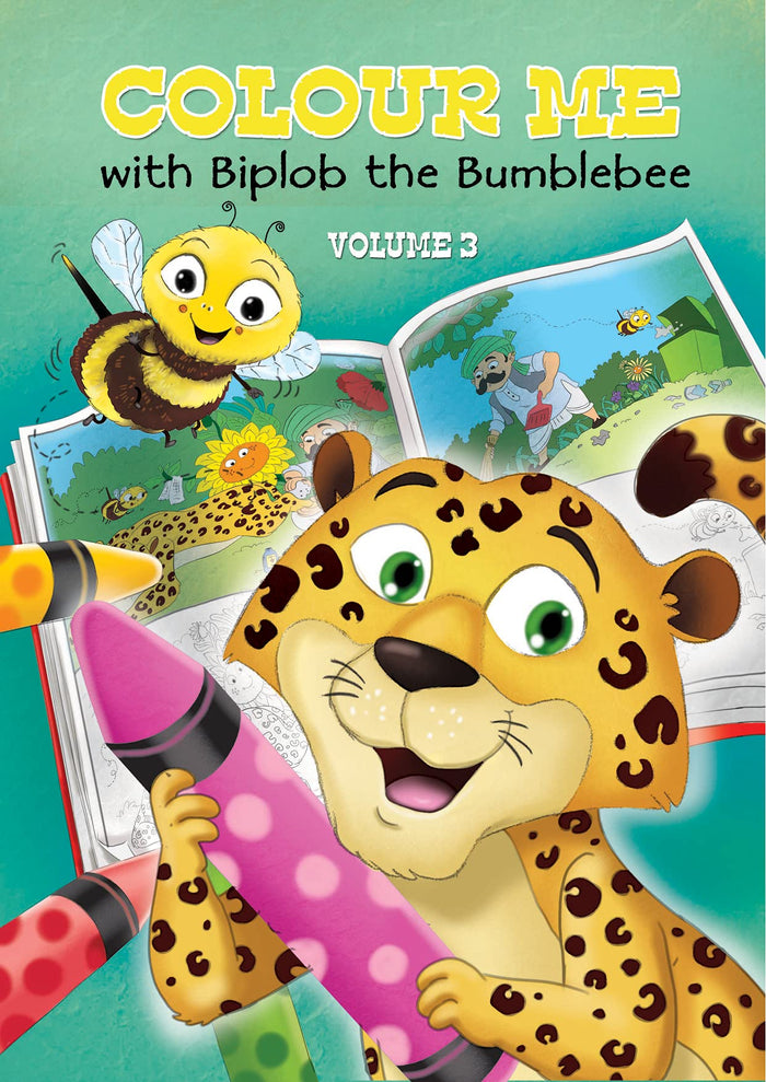Colour me with Biplob: Volume 3 by Abhishek Talwar - Paperback cover