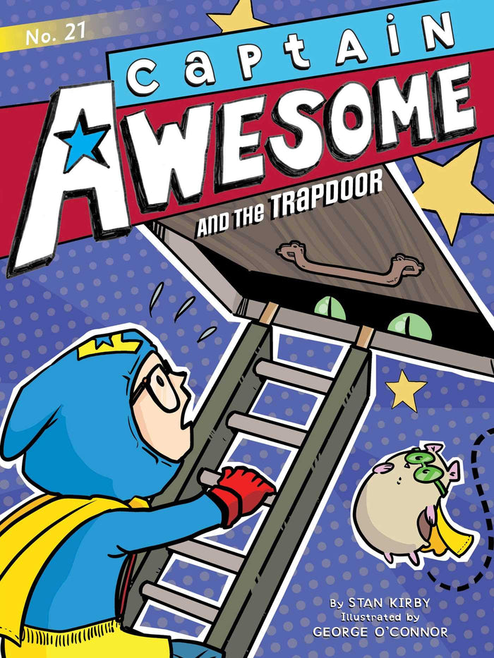 Captain Awesome and the Trapdoor by Stan Kirby - Paperback cover