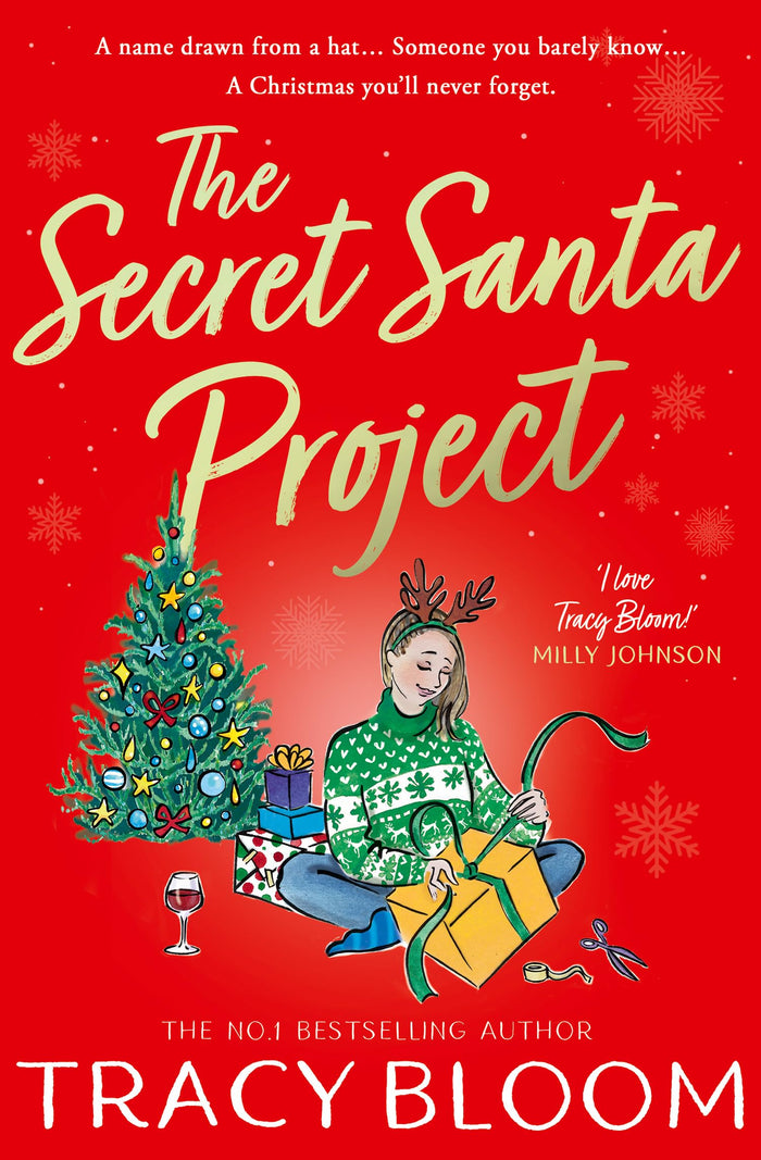 The Secret Santa Project: A funny, heart-warming, festive novel about romance and friendship for Christmas 2025 from the No.1 best-seller. Perfect for the winter season by Tracy Bloom - Paperback cover