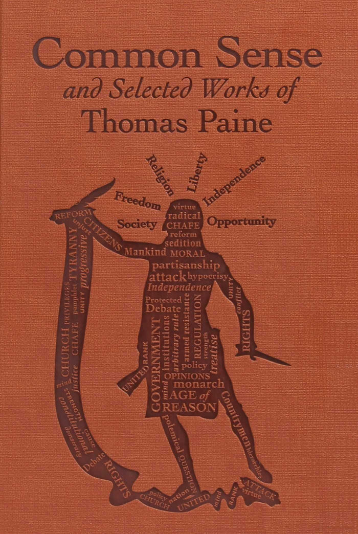 Common Sense and Selected Works of Thomas Paine (Word Cloud Classics) by Thomas Paine - Paperback cover