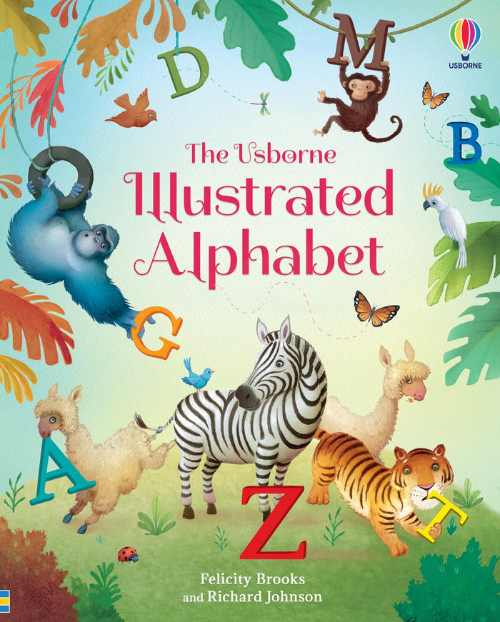 Illustrated Alphabet by Felicity Brooks - Hardcover cover