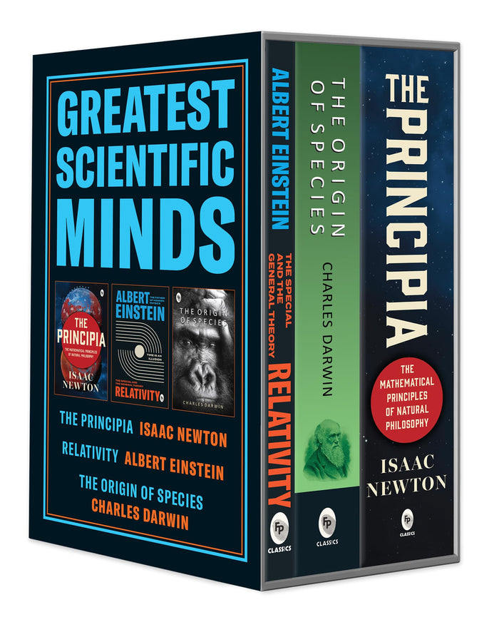 Greatest Scientific Minds: Charles Darwin, Albert Einstein, Isaac Newton: Boxed Set of 3 - Paperback cover