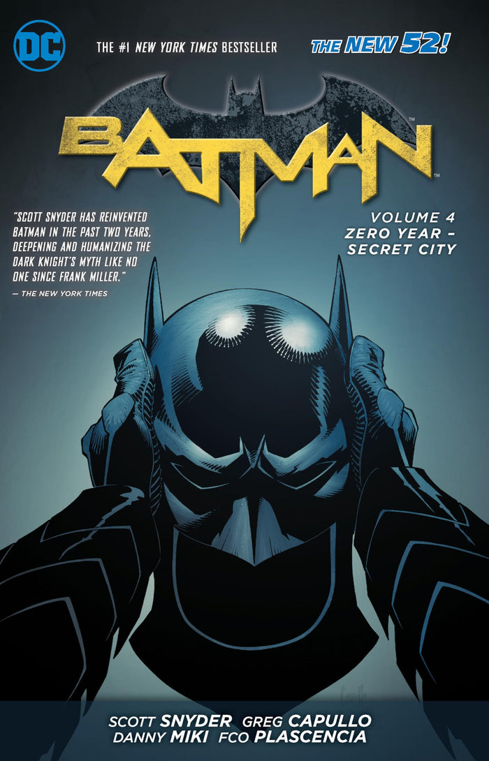 Batman, Vol. 4: Zero Year - Secret City by Scott Snyder - Paperback cover
