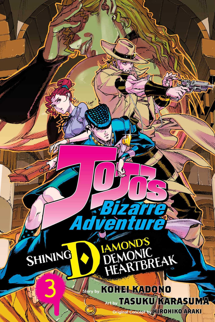 JoJo's Bizarre Adventure: Shining Diamond's Demonic Heartbreak, Vol. 3 by Hirohiko Araki - Paperback cover