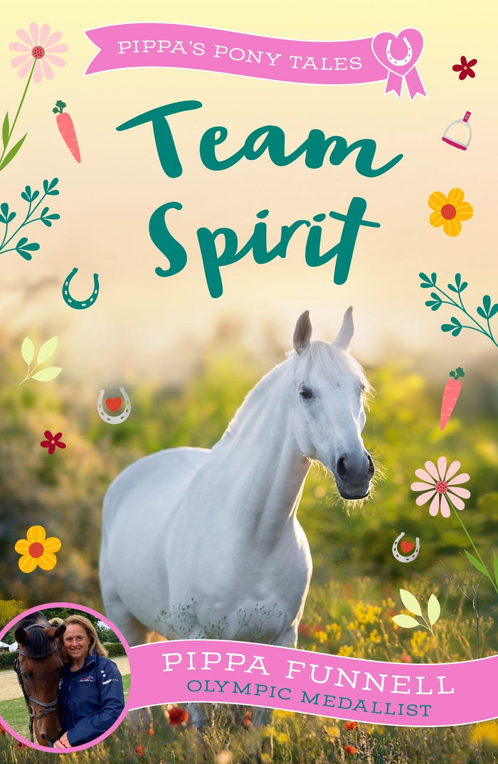 Zephyr Team Spirit (Pippas Pony Tales). by Pippa Funnell - Paperback cover