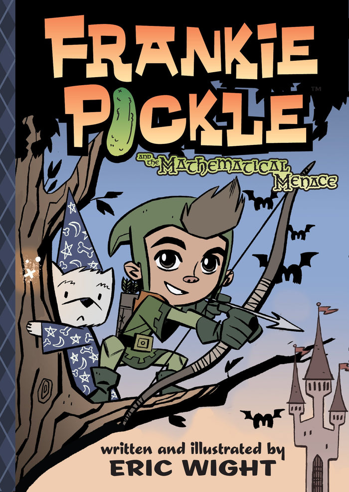 Frankie Pickle and the Mathematical Menace by Eric Wight - Hardcover cover