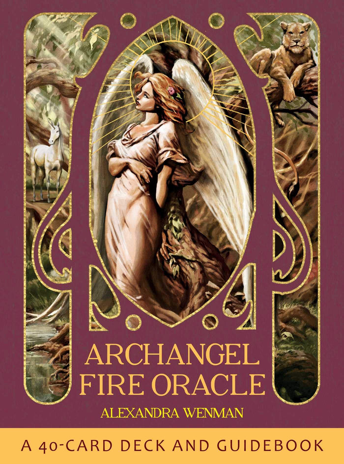 Archangel Fire Oracle by Alexandra Wenman - Cards cover