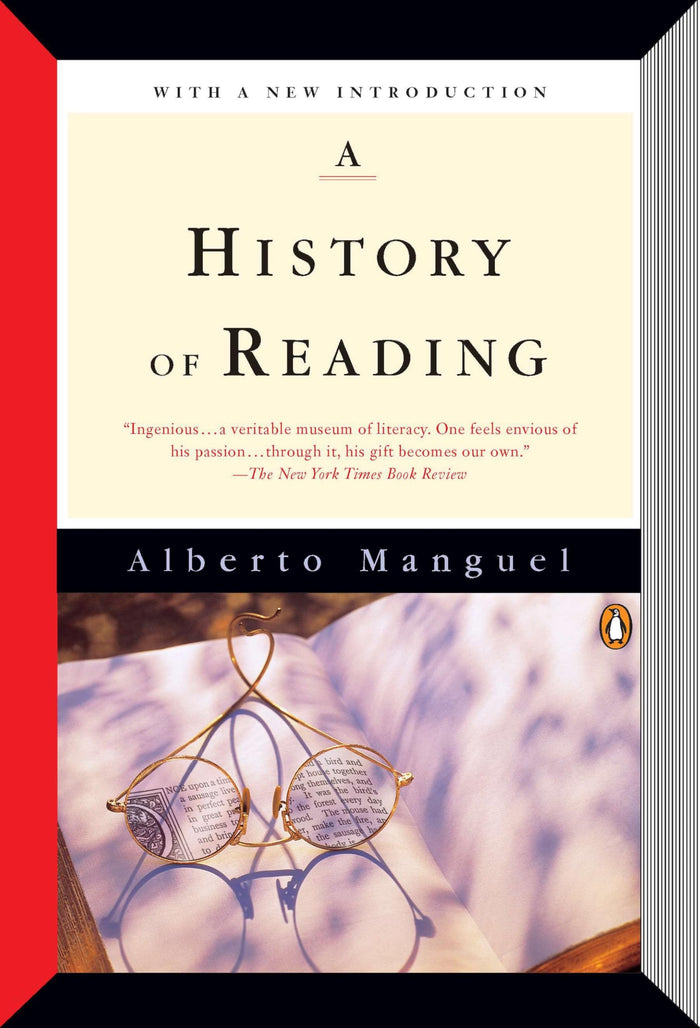 A History of Reading by Alberto Manguel - Paperback cover