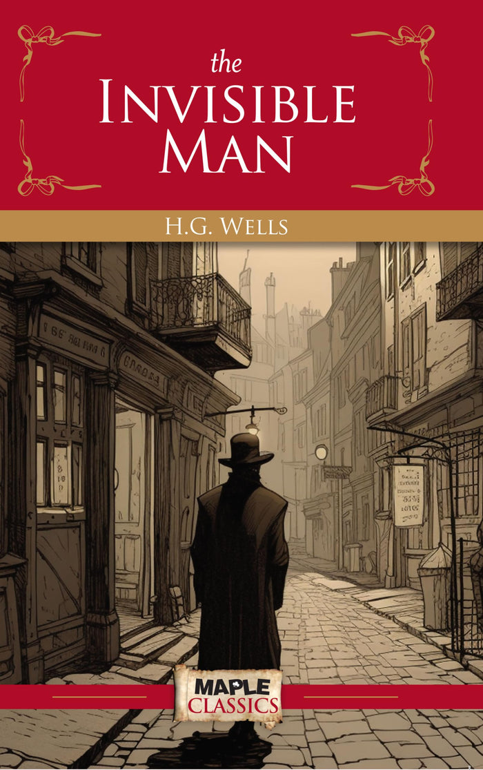 The Invisible Man by H G Wells - Paperback cover