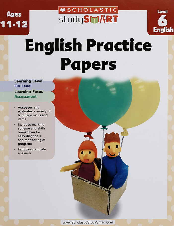 Sss English Practice Papers 1 - Paperback cover