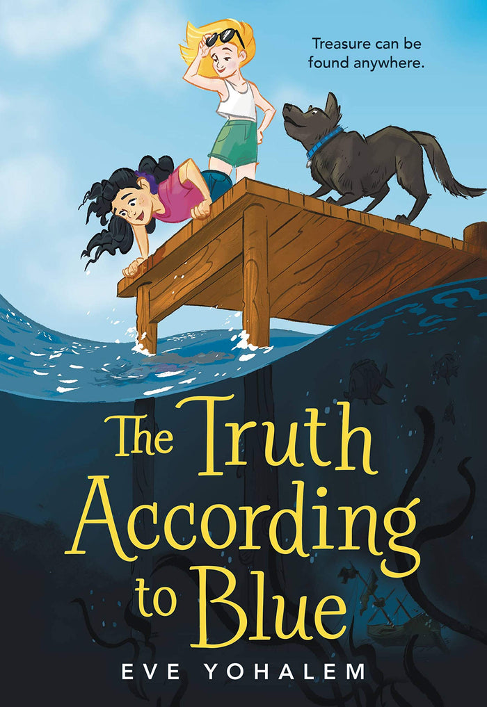 The Truth According To Blue by Eve Yohalem - Paperback cover