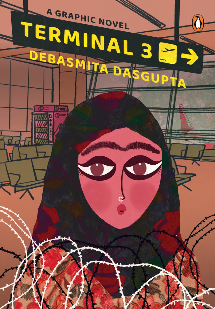 Terminal 3: A Graphic Novel set in Kashmir by Debasmita Dasgupta - Paperback cover