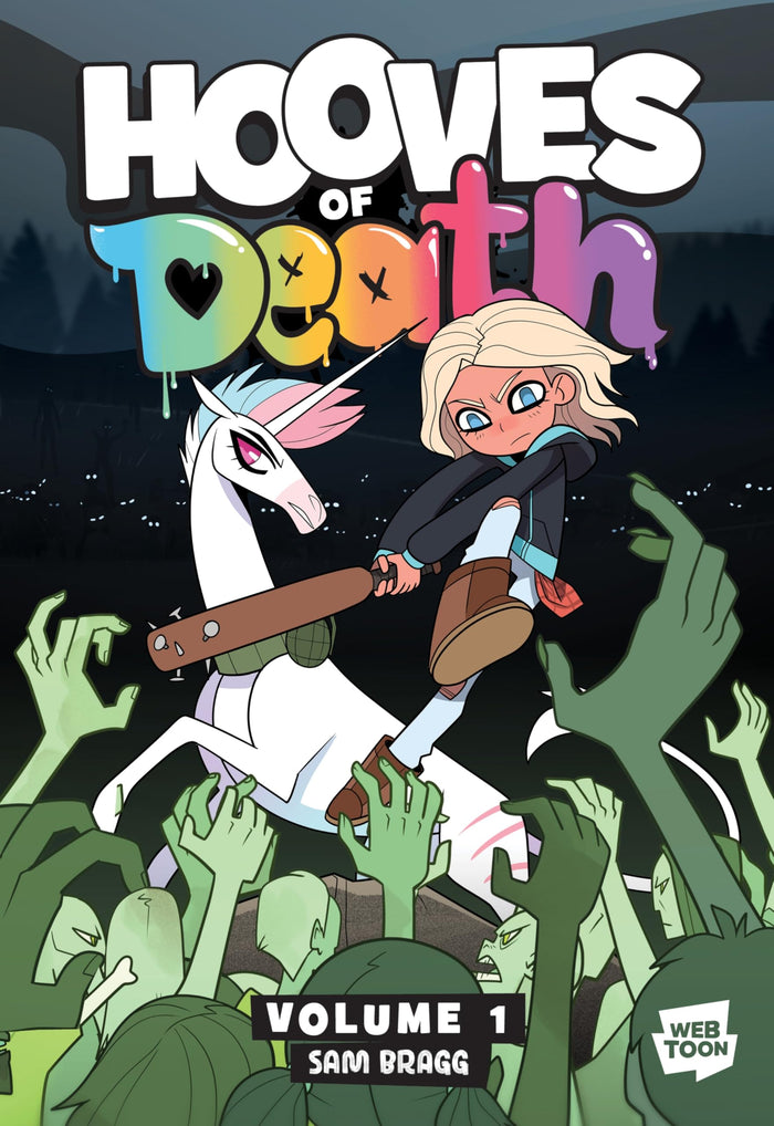 Hooves of Death: Volume 1: A Graphic Novel by Sam Bragg - Paperback cover