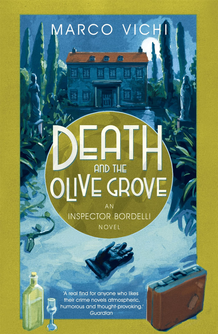 Death and the Olive Grove by Marco Vichi - Paperback cover