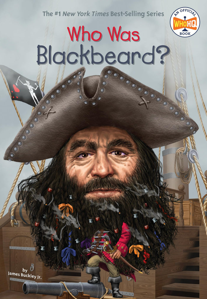 Who Was Blackbeard? by James Buckley Jr. - Paperback cover