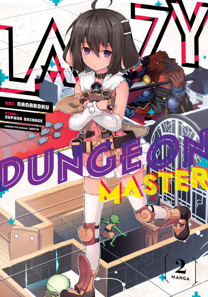 Lazy Dungeon Master (Manga) Vol. 2 by Supana Onikage - Paperback cover