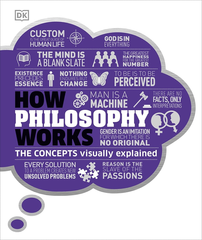 How Philosophy Works: The concepts visually explained by DK - Hardcover cover