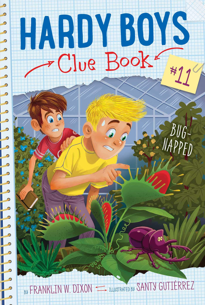 Bug-Napped (Hardy Boys Clue Book) by Franklin W. Dixon - Paperback cover