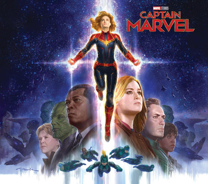 Marvel's Captain Marvel: The Art Of The Movie Slipcase by Eleni Roussos - Hardcover cover