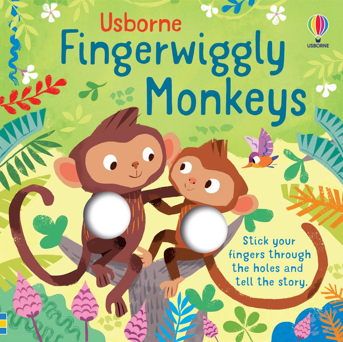 Fingerwiggly Monkeys (Fingerwiggles): 1 by Felicity Brooks - Board Book cover