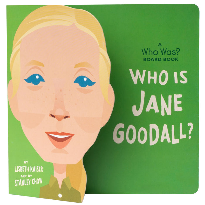 Who Is Jane Goodall?: A Who Was? Board Book by Who HQ - Board Book cover