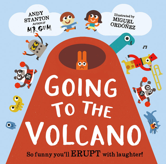 Going to the Volcano by Andy Stanton - Paperback cover
