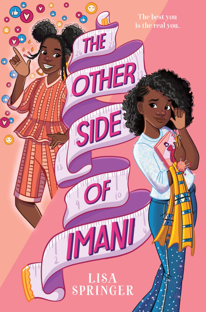 The Other Side of Imani: A Powerful Middle Grade Story of Fashion, True Friendship, and Finding Your Voice for Kids (Ages 8-12) by Lisa Springer - Hardcover cover