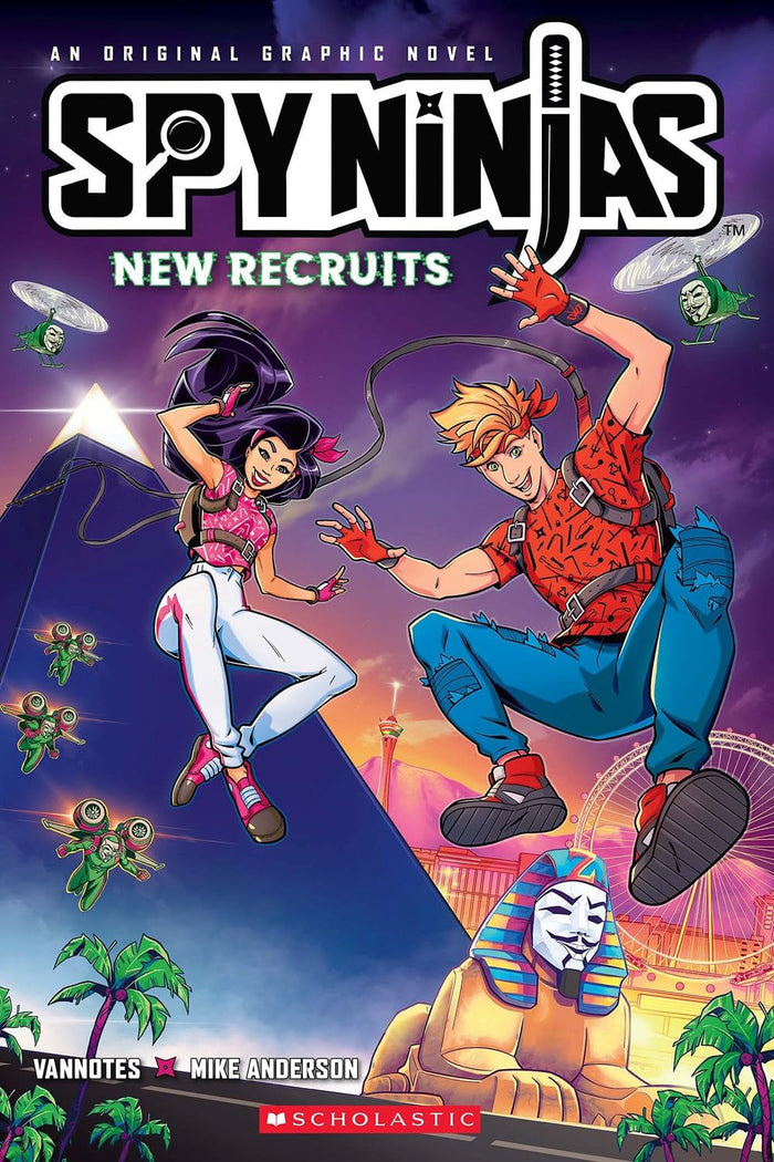 Spy Ninjas Official Graphic Novel: New Recruits by Vannotes - Paperback cover