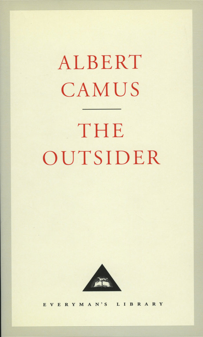 Outsider, The by Camus Albert - Hardcover cover
