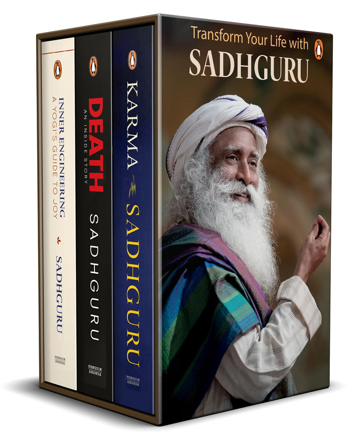 "Transform Your Life With Sadhguru! (Inner Engineering, Death, Karma)" by Sadhguru - Paperback cover