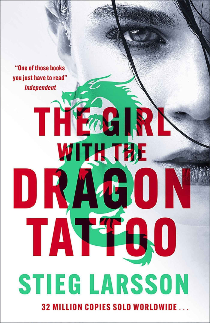 Front cover of the book 'The Girl with the Dragon Tattoo: The genre-defining thriller that introduced the world to Lisbeth Salander (Millennium)' by Stieg Larsson.