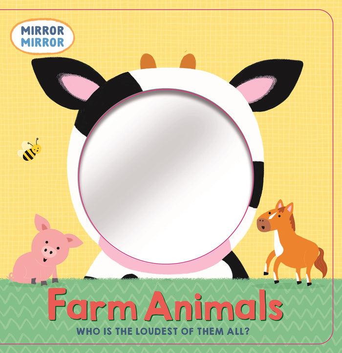 MIRROR MIRROR: Farm Animals by Kingfisher - Hardcover cover