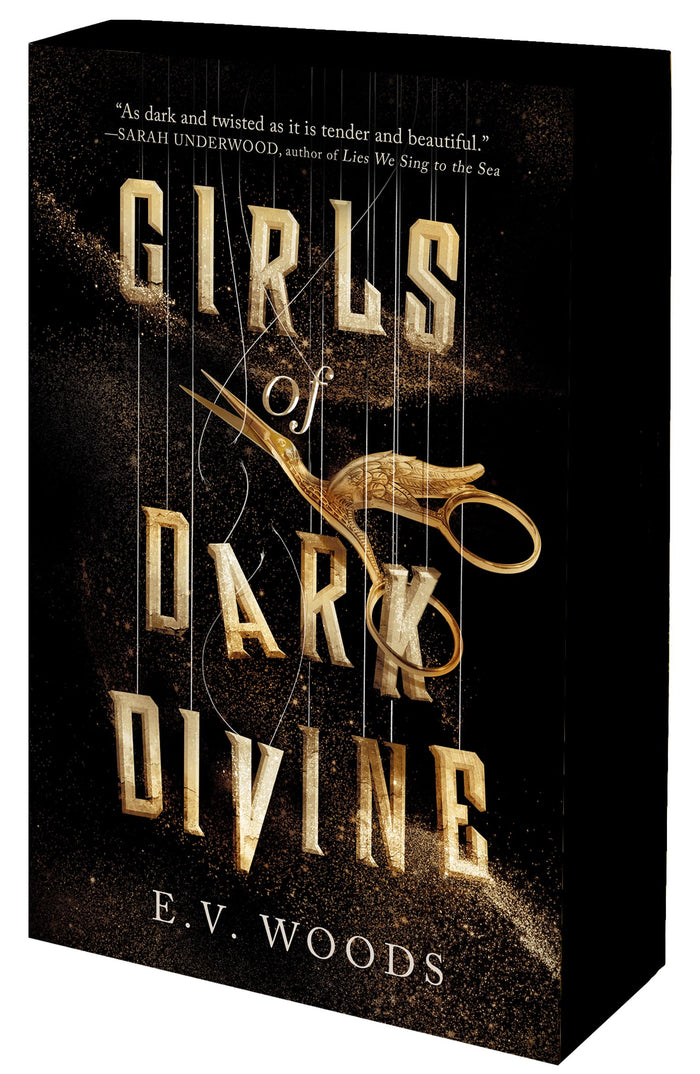 Usborne Girls of Dark Divine. by E.V. Woods - Paperback cover