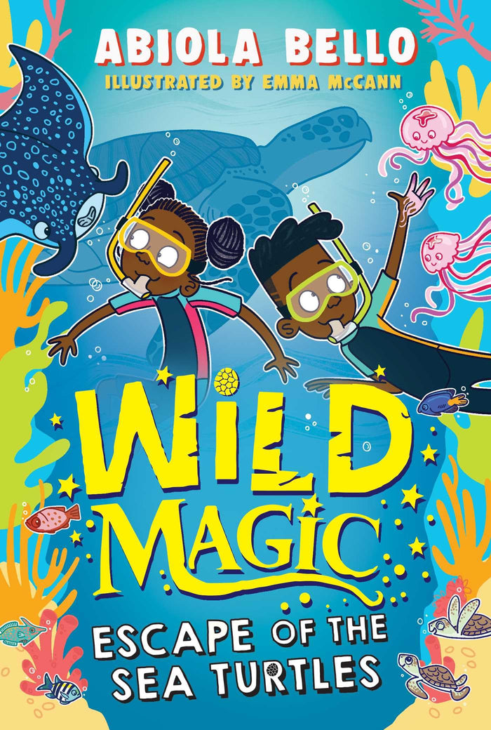 Wild Magic: Escape of the Sea Turtles by Abiola Bello - Paperback cover