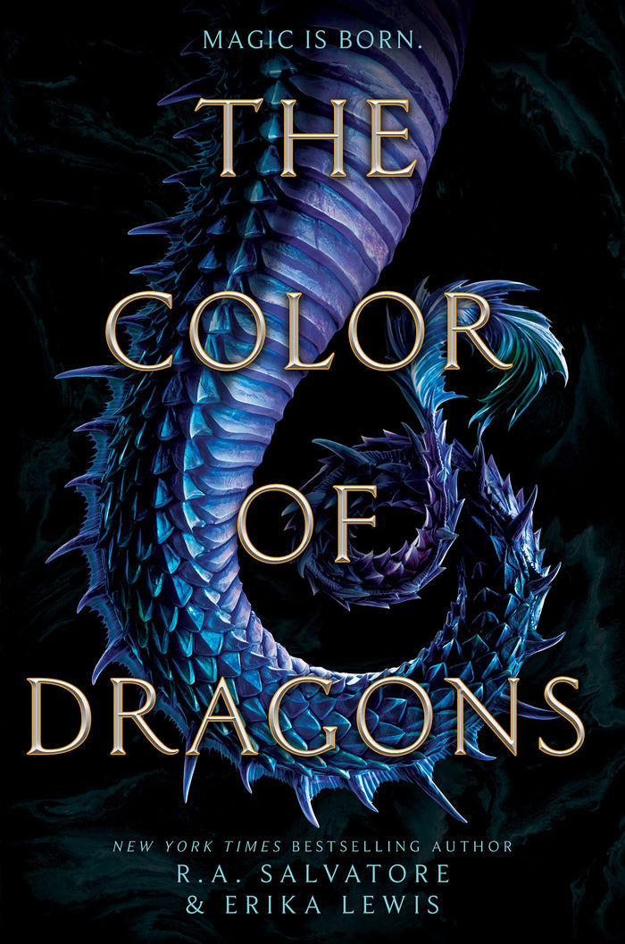 The Color of Dragons by R. A. Salvatore - Hardcover cover