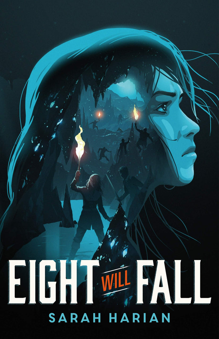 Eight Will Fall by Sarah Harian - Paperback cover