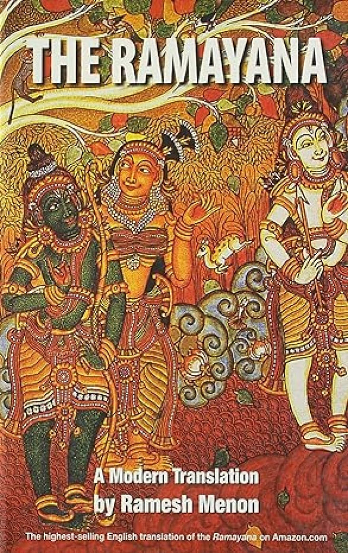 The Ramayana : A Modern Translation by Ramesh Menon - Paperback cover