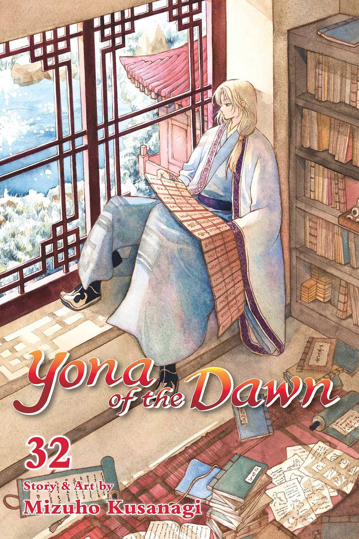 Yona of the Dawn, Vol. 32 by Mizuho Kusanagi - Paperback cover