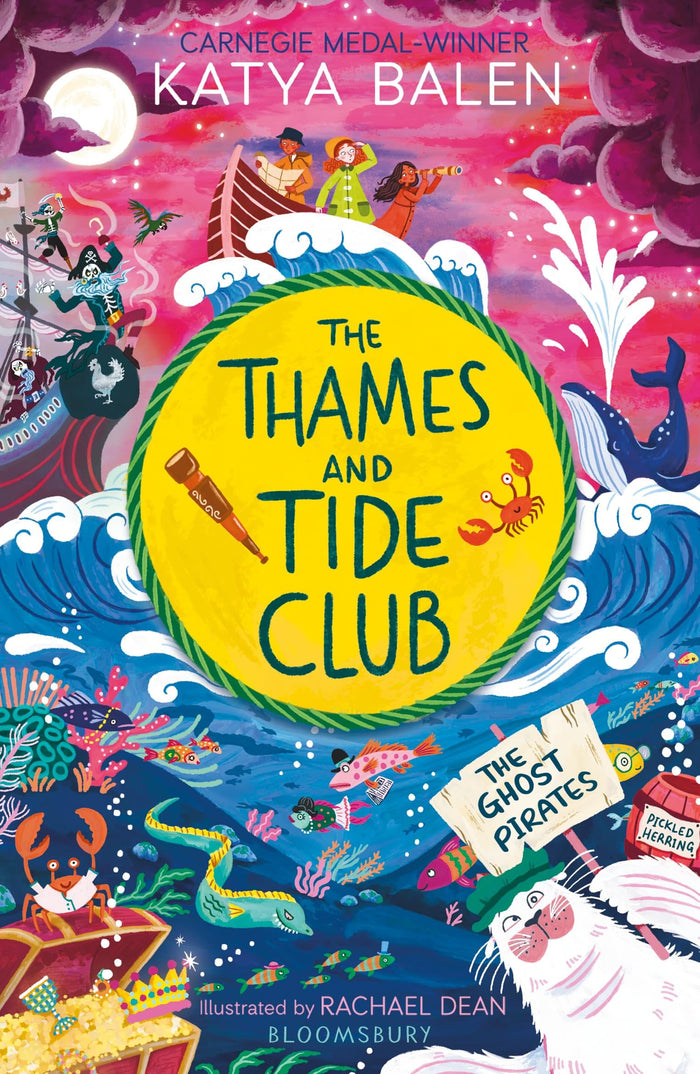The Thames and Tide Club: The Ghost Pirates by Katya Balen - Paperback cover
