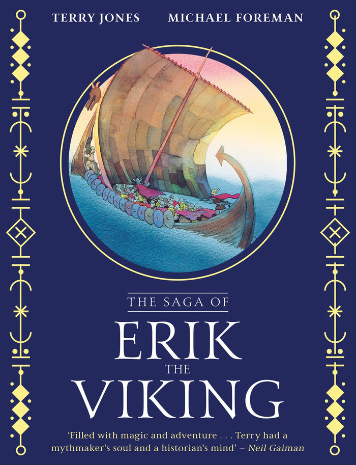 Erik the Viking: A must-have illustrated gift book retelling the classic saga for children. by Terry Jones - Paperback cover