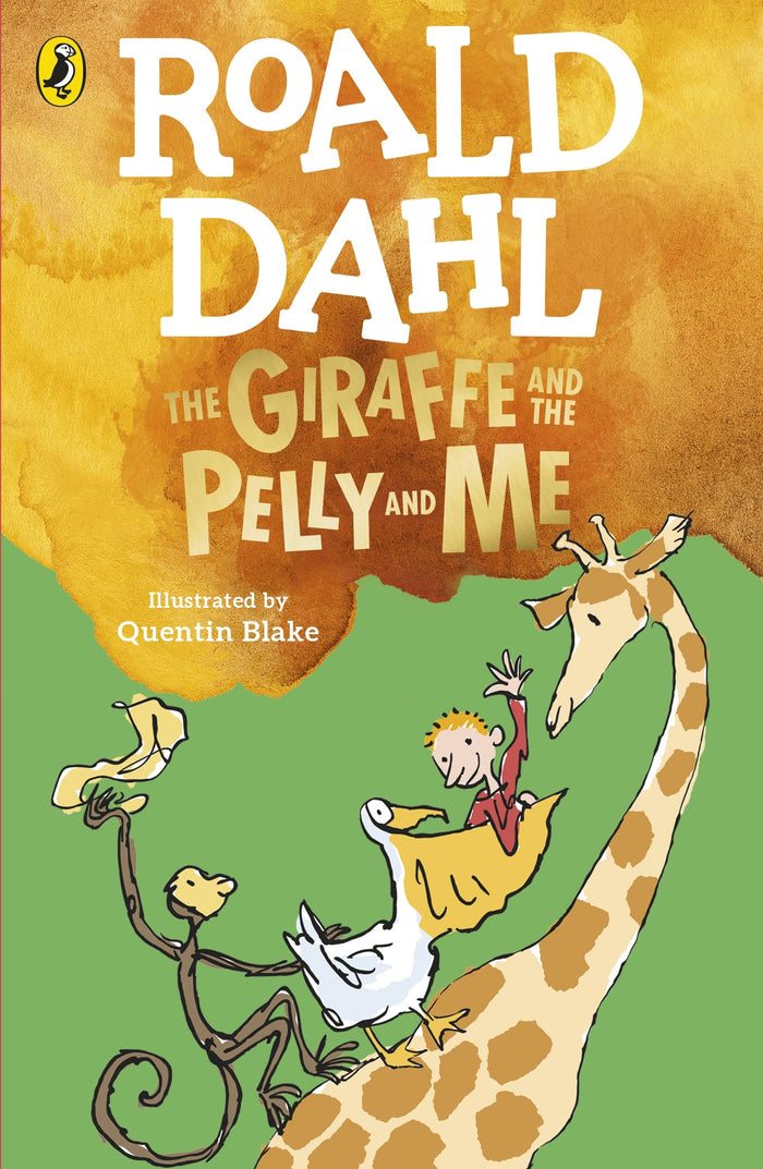 The giraffe and the pelly and me by Roald Dahl - Paperback cover