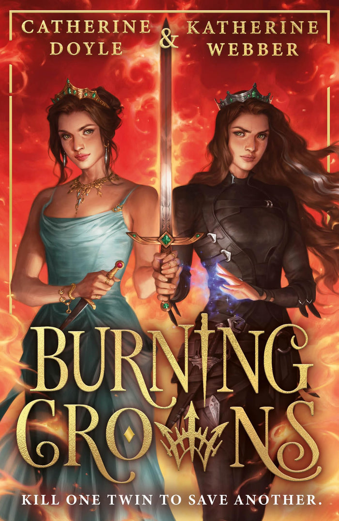 Electric Monkey Burning Crowns (Twin Crowns). by Catherine Doyle - Paperback cover