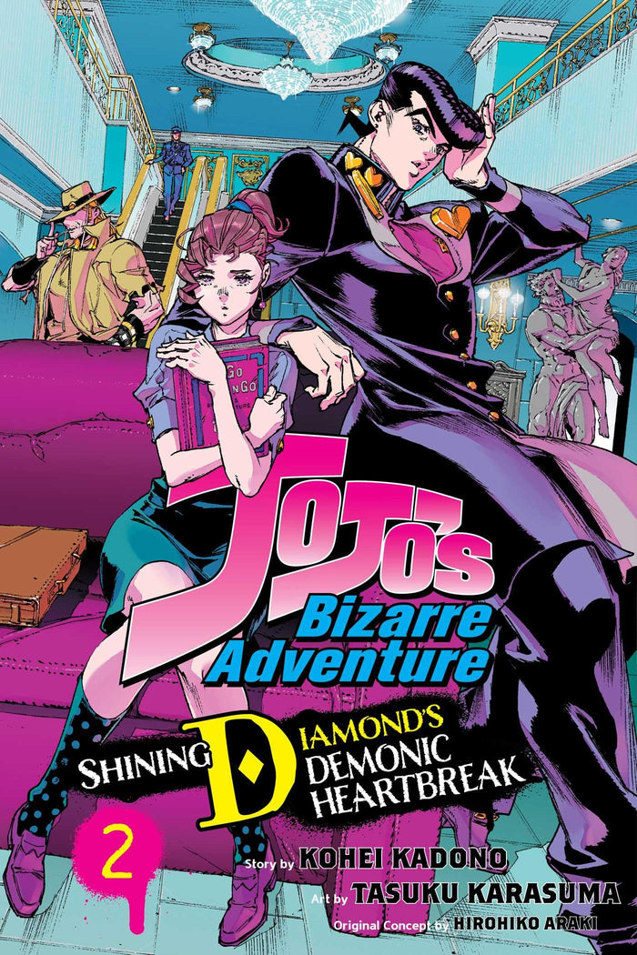 JoJo's Bizarre Adventure: Shining Diamond's Demonic Heartbreak, Vol. 2 by Hirohiko Araki - Paperback cover