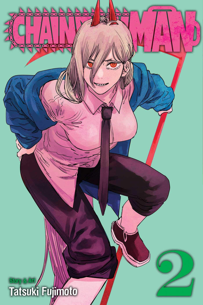 Chainsaw Man, Vol. 2 by Tatsuki Fujimoto - Paperback cover