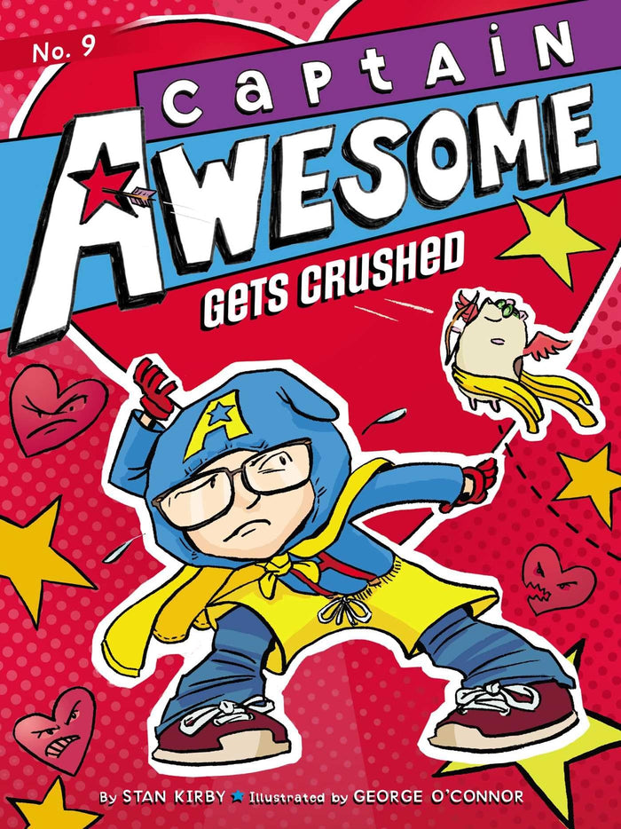 Captain Awesome Gets Crushed (9) by Stan Kirby - Paperback cover