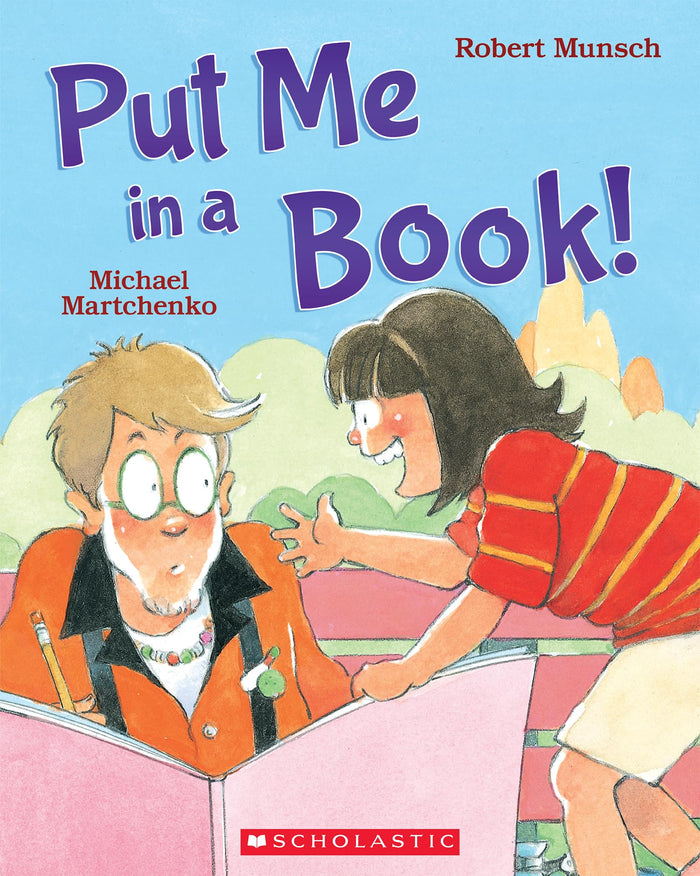 Put Me in a Book! by Robert Munsch - Paperback cover