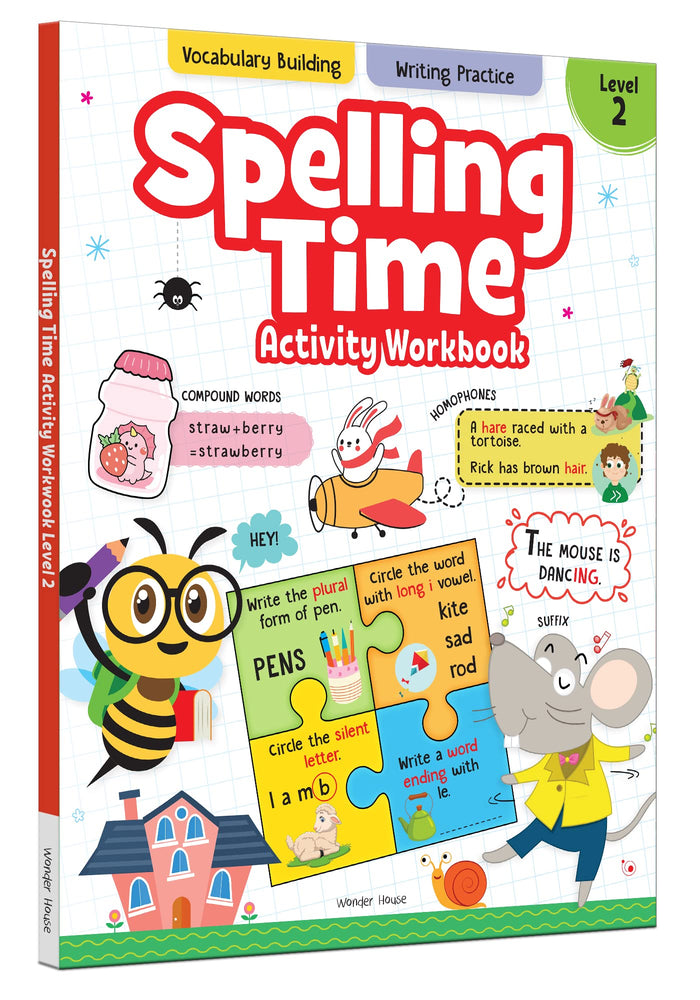Spelling Time Activity (2) by Wonder House Books - Paperback cover